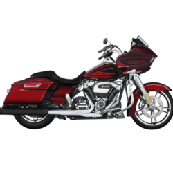 Silencieux Slip-On 4 pouces Duals 18-20 Touring Noir