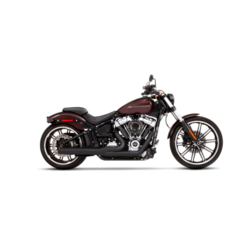 Exhaust System 2 Into 1 Black 18-21 Softail