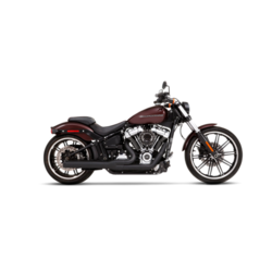 Système d'échappement 2 en 1 noir 18-21 Softail