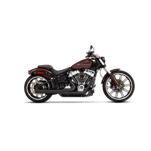 Rinehart Système d'échappement 2 en 1 noir 18-21 Softail