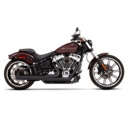 Exhaust System 2 Into 1 18-21 Softail Black