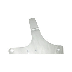 Sissy Bar Rigid Side Mount Plate 8-3/4" - Chrome