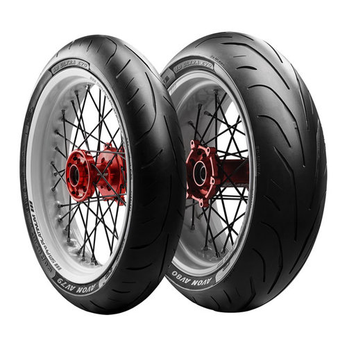 Avon 3D Ultra EVO AV79 Tire 120/60ZR17 55W