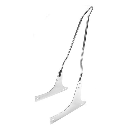 Westland Customs Sissy Bar Large New Old School - Chrome