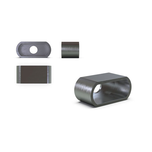 Steel Weld-In Housing For Module 1, Lights