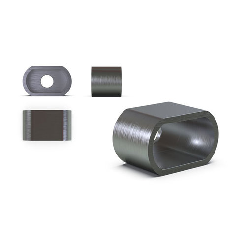 Boîtier En Acier à Souder Pour Module 2 Lampes