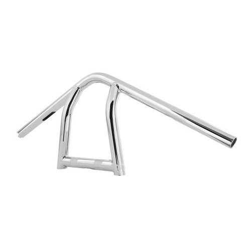 Burly Le Jim 1" Guidon 9" Haut, Chrome