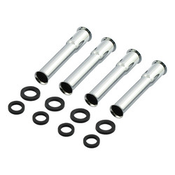 Lower Pushrod Cover Kit. 48-E79. Chroom