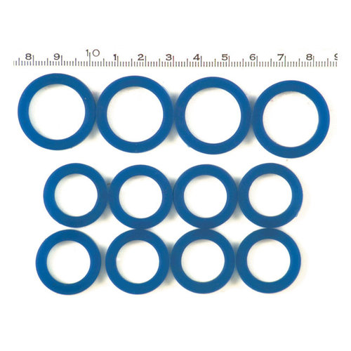 Pushrod Cover Seal Kit, Blauw Silicone