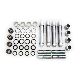 Complete 91-03 XL Meerdelige Pushrods Cover Kit. Chroom