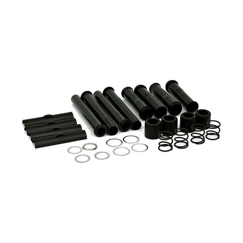 MCS Complete Evo B.T Pushrod Cover Kit. Zwart