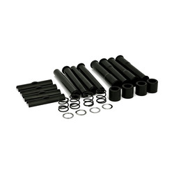 Complete L79-84 Shovel Pushrod Cover Kit. Black