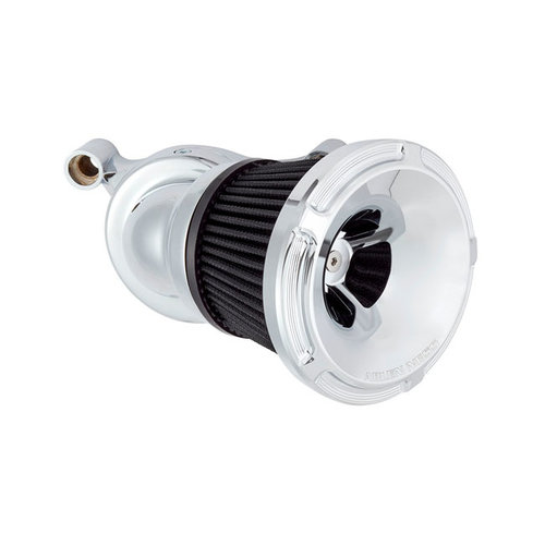 Arlen Ness Beveled Velocity 65/90 Air Cleaner Cover. Chrome