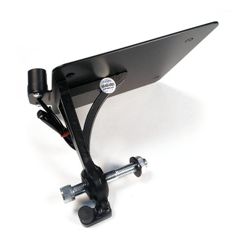 Cult-Werk Support De Plaque d'Immatriculation à Montage Latéral - Sportster (Choisissez la taille)