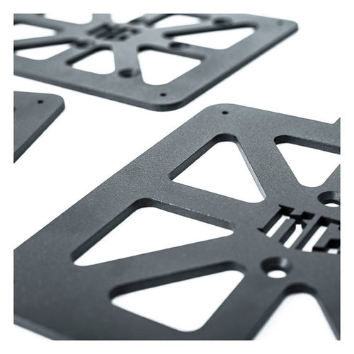 Killer Custom Support De Plaque D'immatriculation Web. Noir 175x175mm