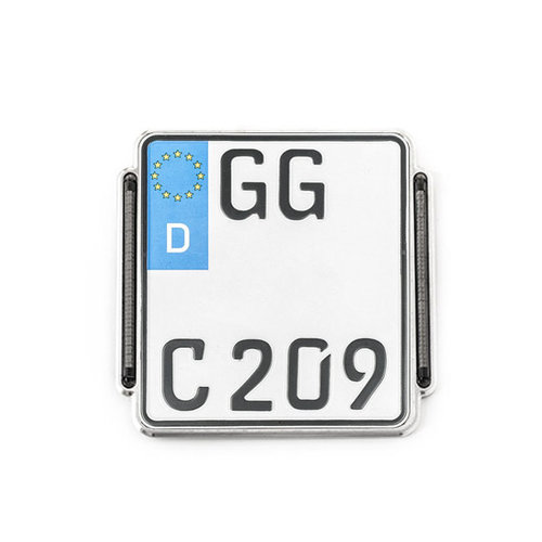 Killer Custom License Plate Holder With Taillight/Turn Signal 180x200mm