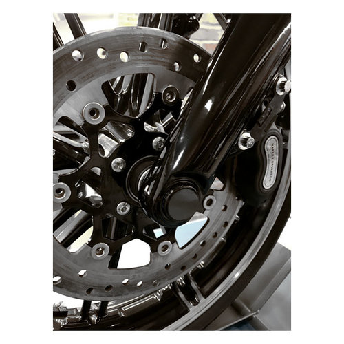 Killer Custom Front Axle Cover Set - Gloss Black