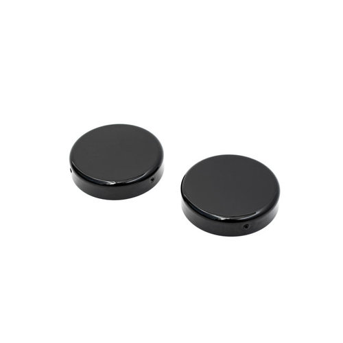 Killer Custom 2-Piece Fork Tube Cap Bolt Cover Set - Black (Choose Variant)