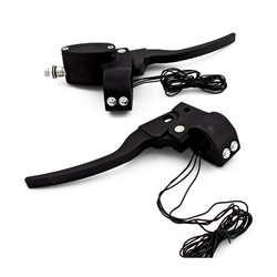 Handlebar Control Kit With 4 switches 5/8" Brake - Black