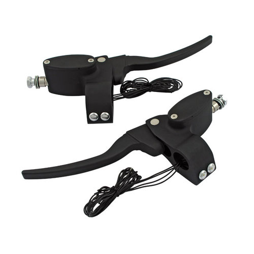 MCS Handlebar Control Kit  9/16" Clutch 5/8" Brake - Black