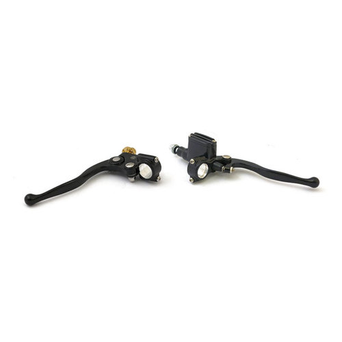 MCS Old School Handlebar Control Kit 9/16" - Black