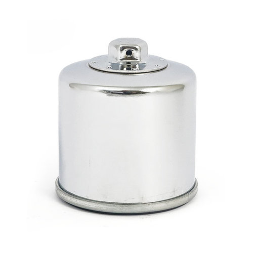 K&N Oil Filter With Top Nut - Chrome