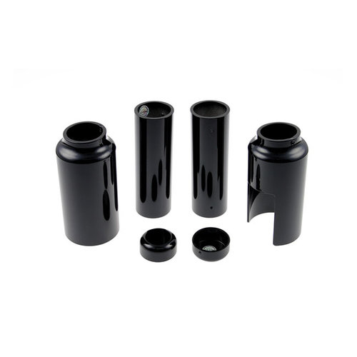 Cult-Werk Kit de couvercles de tube de fourche 6 pièces Noir brillant  (Choisir une variante)