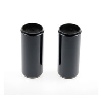 2-Piece Upper Fork Cover Kit - Gloss Black (Choose Variant)