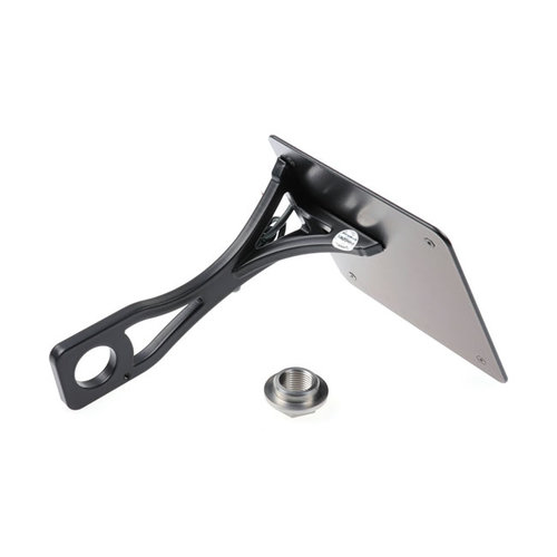 Cult-Werk Support De Plaque D'immatriculation À Montage Latéral 170x170mm - Noir