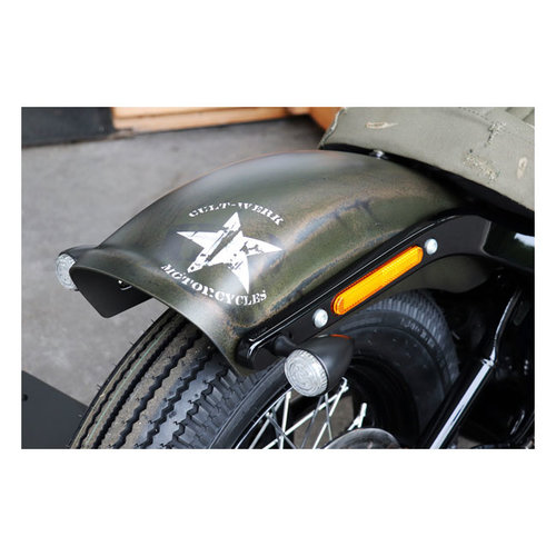 Cult-Werk FXBB Rear Fender, OEM Style Short 18-20 Softail