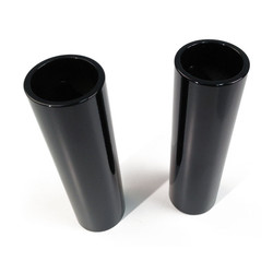 2 Pieces Upper Fork Cover Kit - Gloss Black