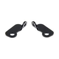 Blinkerhalter Set vorne - Schwarz