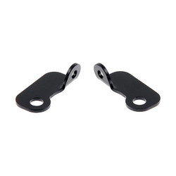 Blinkerhalter Set Vorne - Schwarz