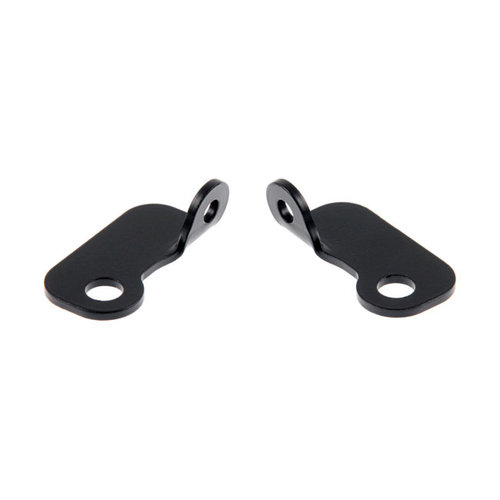 Cult-Werk Turn Signal Bracket Set Front - Black