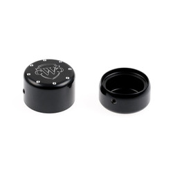 Achteras Cover Kit Logo - Glanzend Zwart