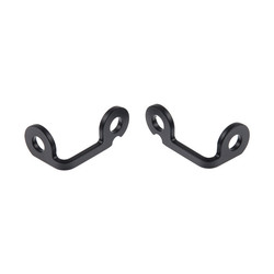 Front Turn Signal Brackets - Gloss Black