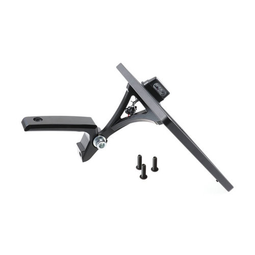 Cult-Werk Side Mounts License Plate Bracket Black - (Germany)  | 180x200 | 19-20 Softail