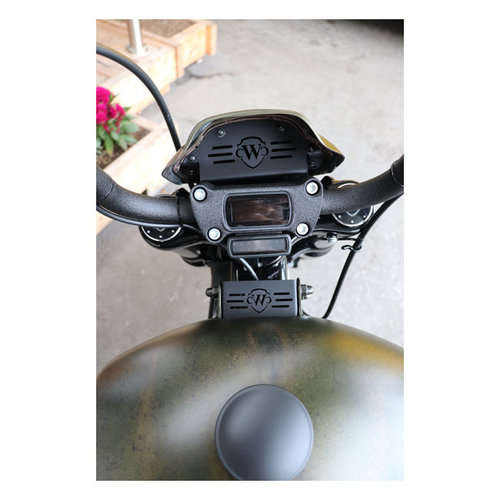 Cult-Werk Kit De Levage De Réservoir D'Essence - Noir Brillant 18-20 Softail