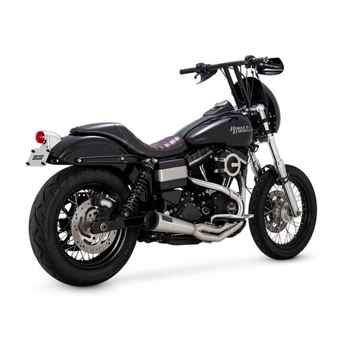 Vance & Hines Échappement à Balayage Ascendant 2-1 en Acier Inoxydable- 91-17 Dyna