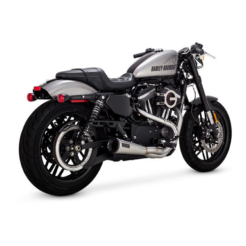 Vance & Hines Stainless 2-1 Upsweep Exhaust - 04-20 XL Sportster