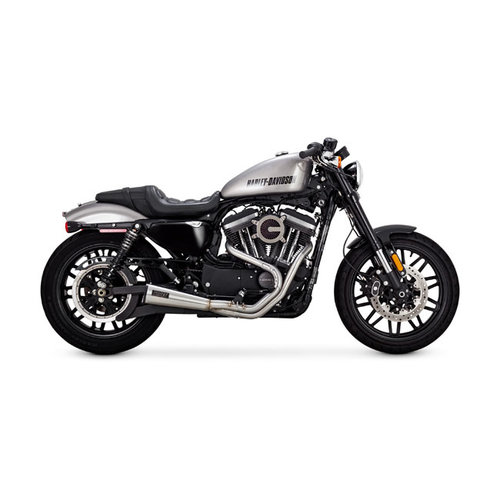 Vance & Hines Stainless 2-1 Upsweep Exhaust - 04-20 XL Sportster