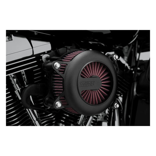 Vance & Hines VO2 Rogue Air Cleaner Kit Rimpel - Zwart (Kies Variant)