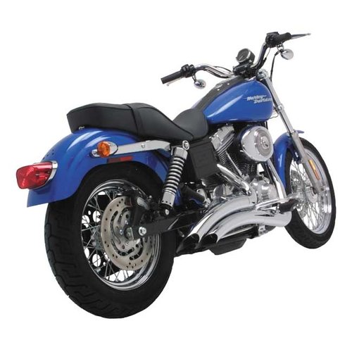 Vance & Hines 2-1/2 Big Radius 2-2 Auspuff-Chrom 91-05 Dyna