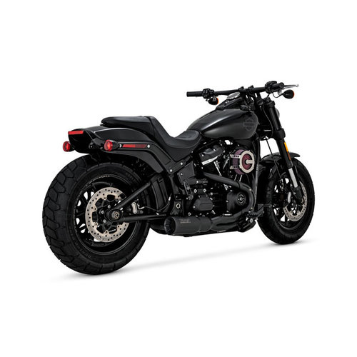 Vance & Hines HI-Output 2-1 Korte Uitlaat - Zwart 18-20 Softail