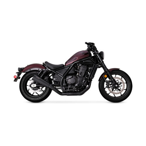 Vance & Hines Upsweep Slip-on Exhaust Muffler - Matte Black 2021 Honda Rebel 1100