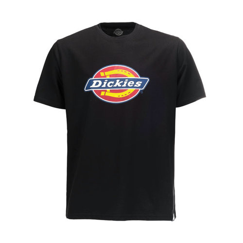 Dickies Icon Logo Vrouwen T-Shirt Biker - Zwart