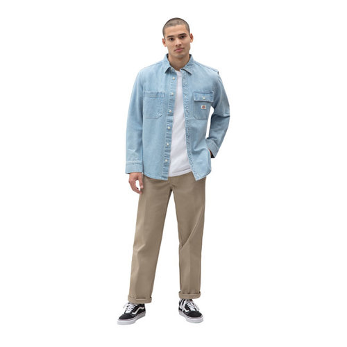 Dickies Chemise Kibler Vintage - Bleu - 2XL