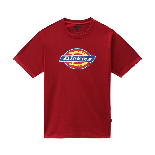 Dickies Icon Logo T-Shirt Biken – Rot