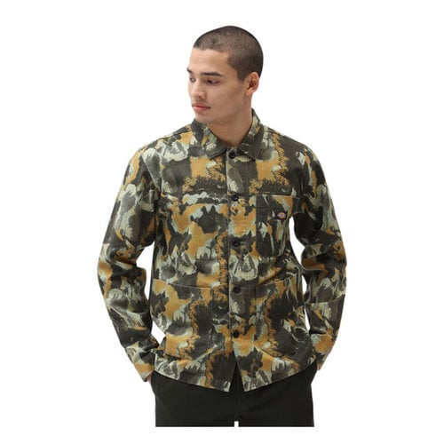 Dickies Crafted Camo Overshirt - Camouflage