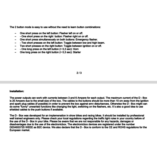 Axel Joost Elektronik NOUVEAU - Boîtier électronique version D